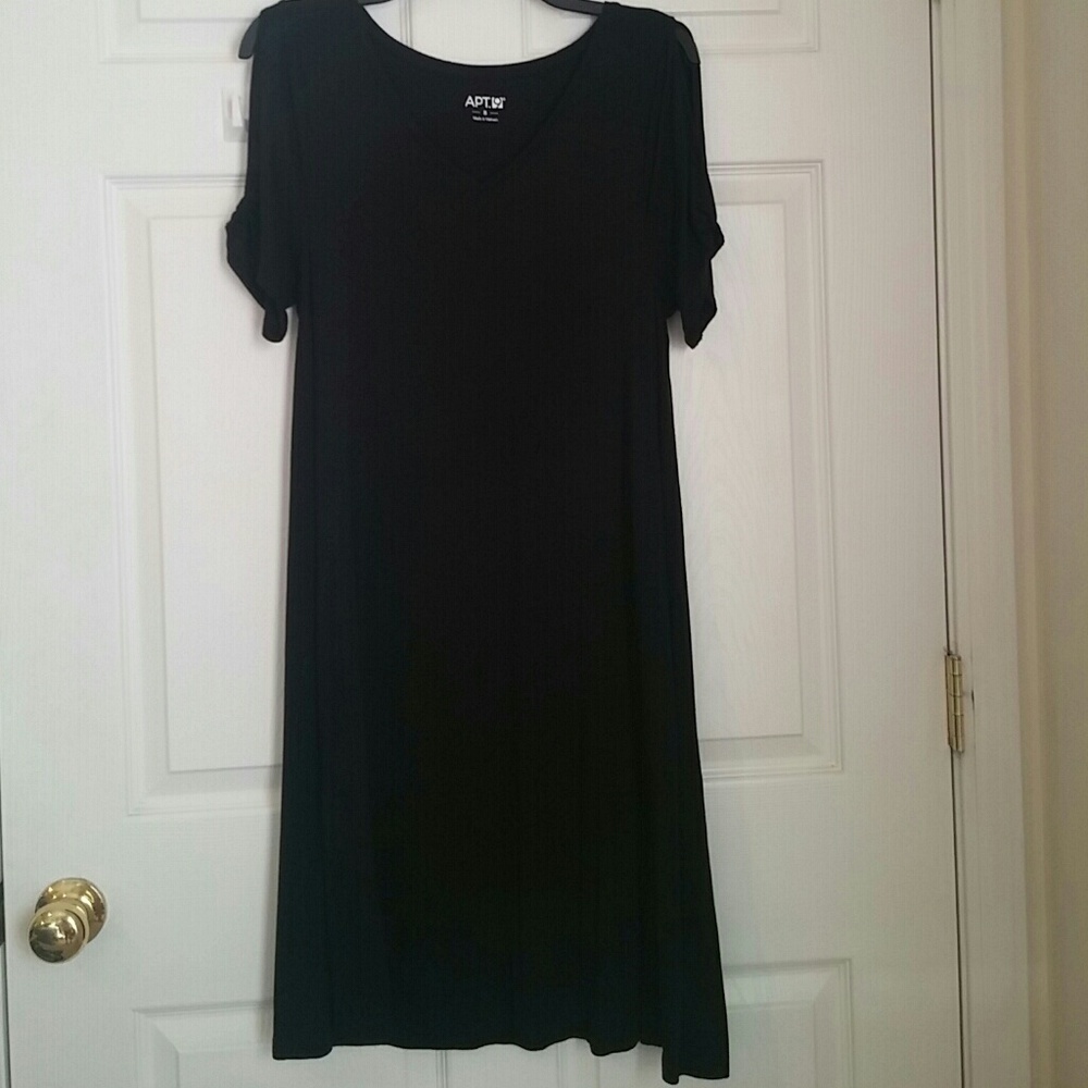 Cold shoulder dress